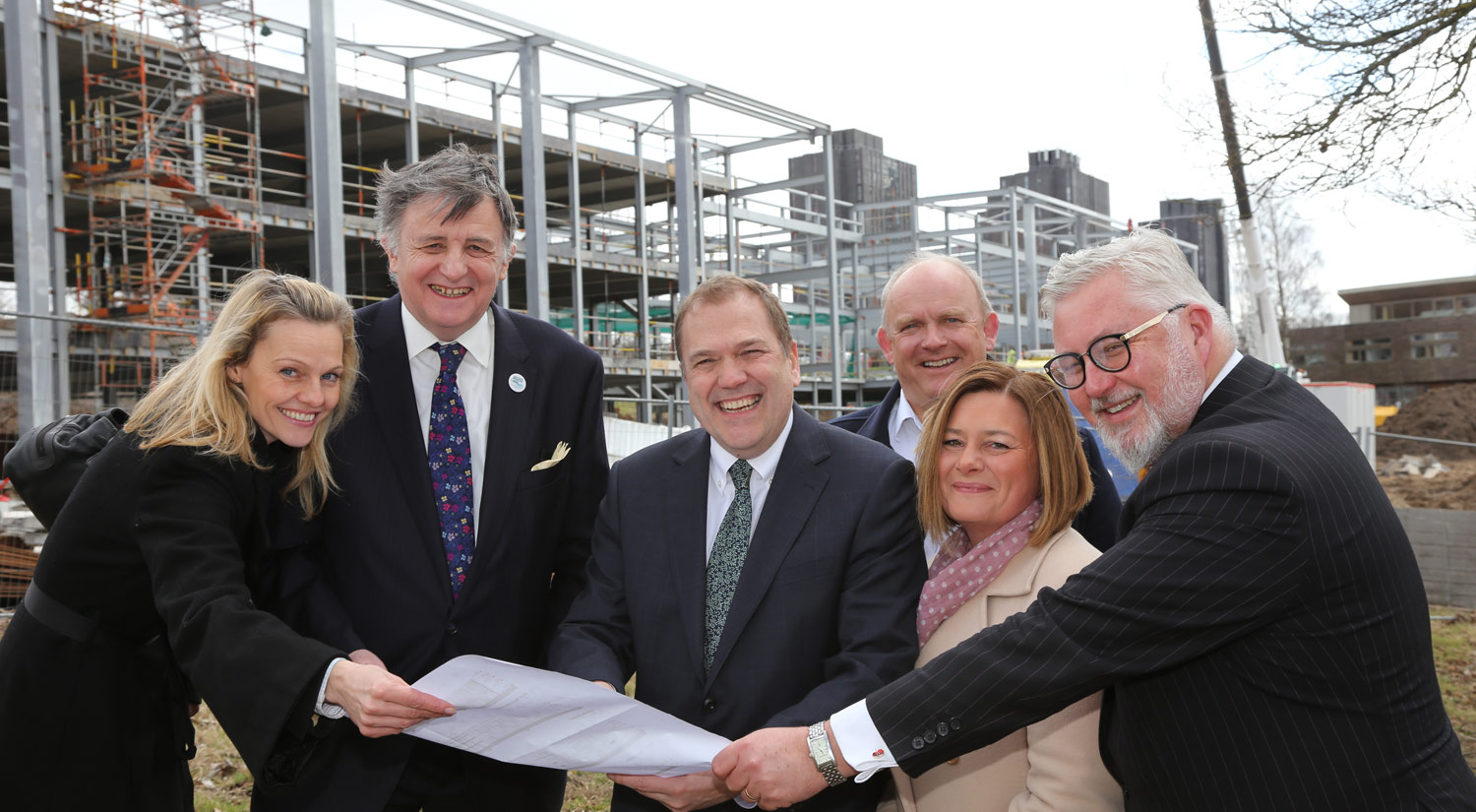Topping out for the Innovation Centre