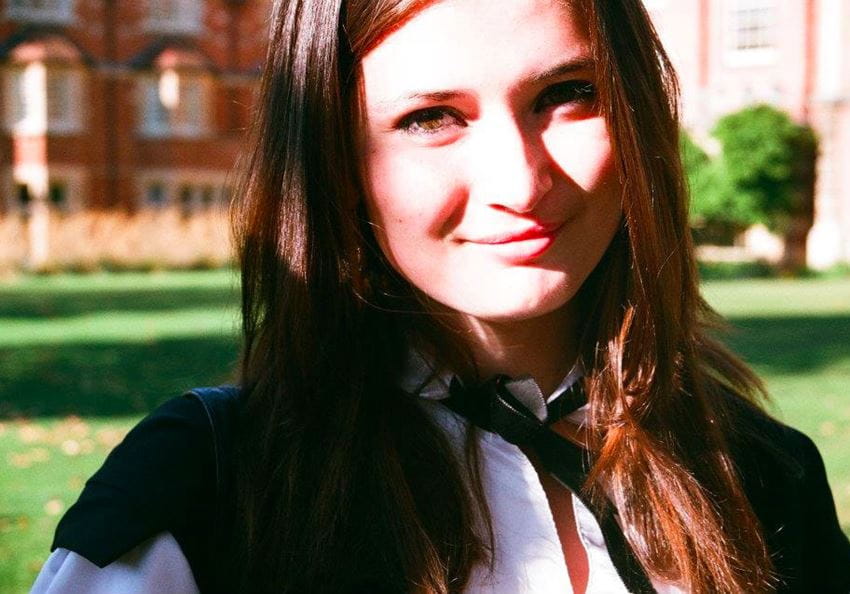 Portrait of Olivia, PhD student