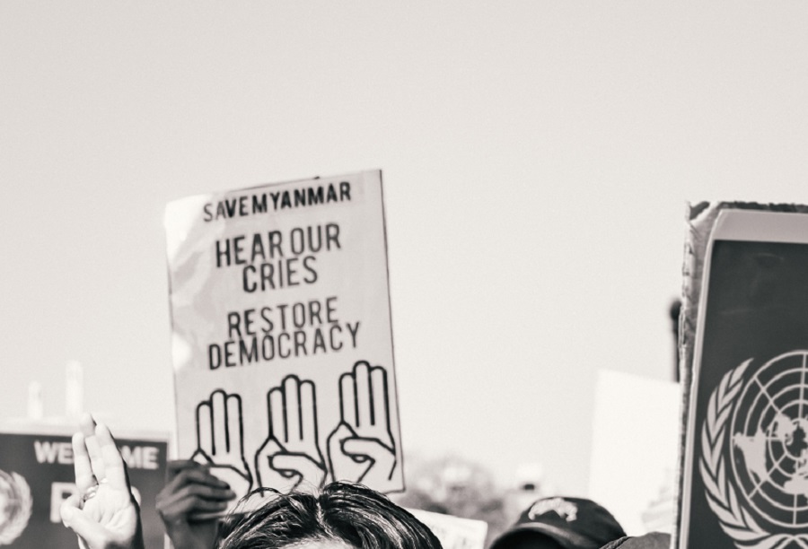 Myanmar demonstration
