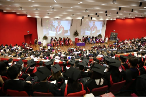 The graduation ceremony