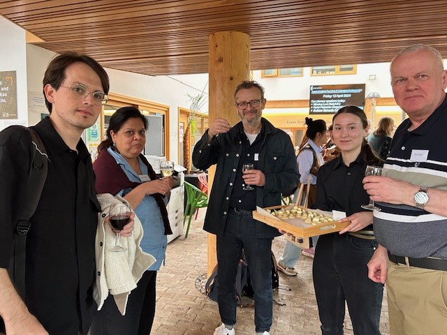 Guests at the international conference on crossing borders