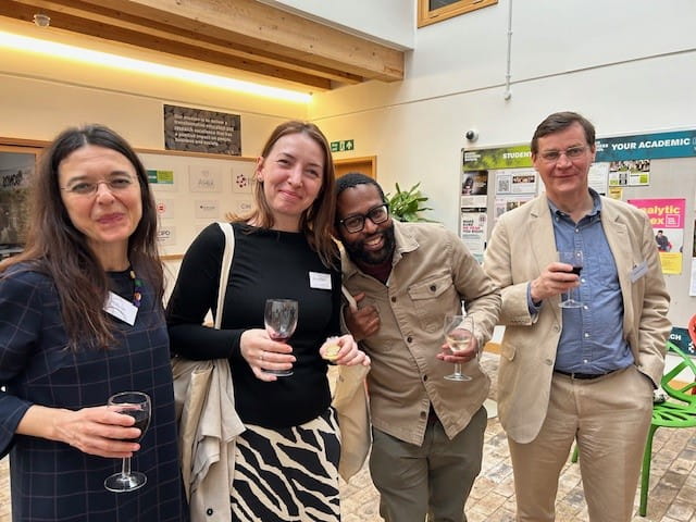 Guests at the international conference on crossing borders