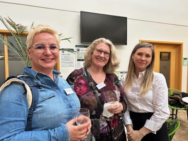 Guests at the international conference on crossing borders