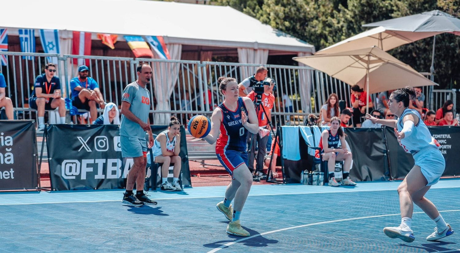 Claire picks out a pass 