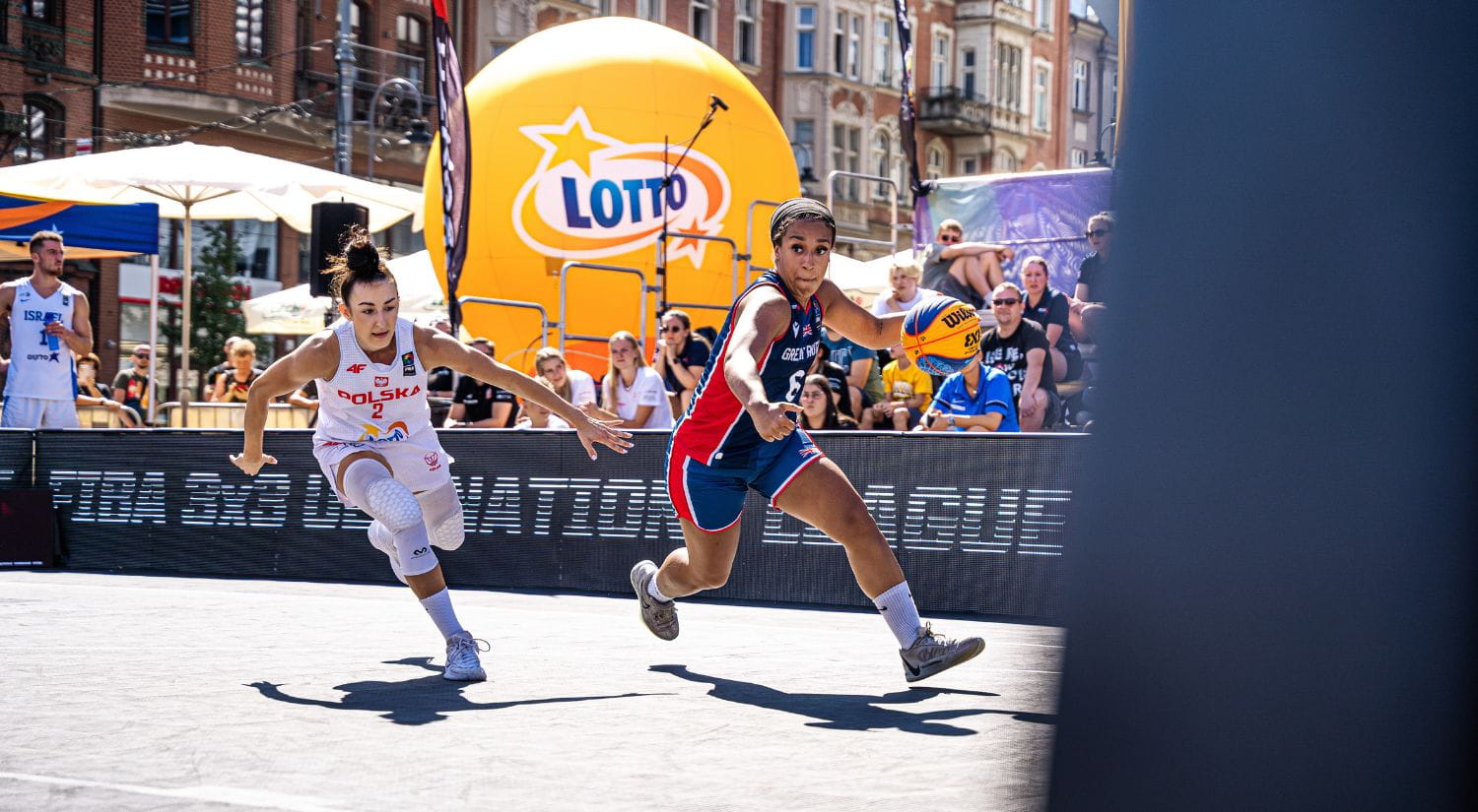 Jade Mbam on the ball