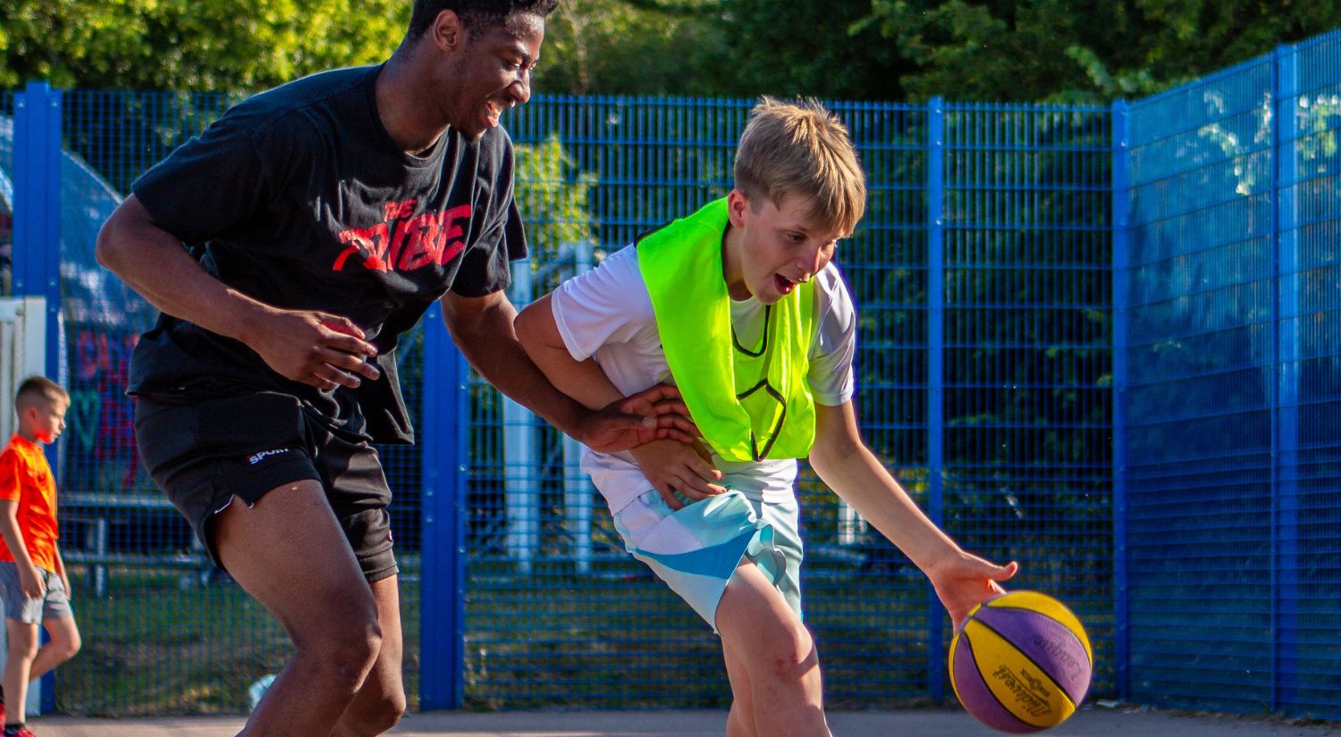 Tyreese Hudson enjoying Ballin' with a Bobby 