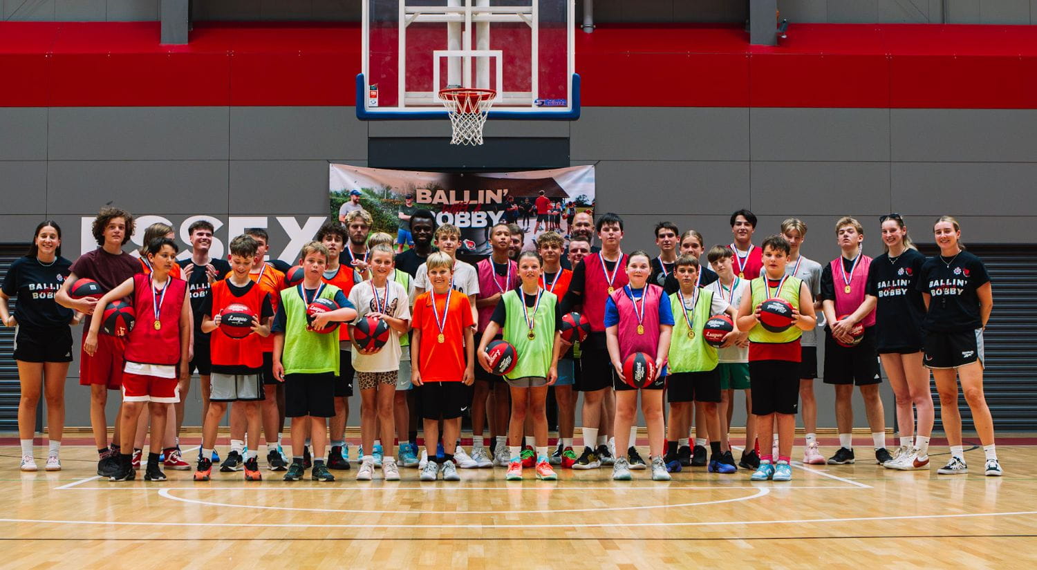 The older group and the coaches