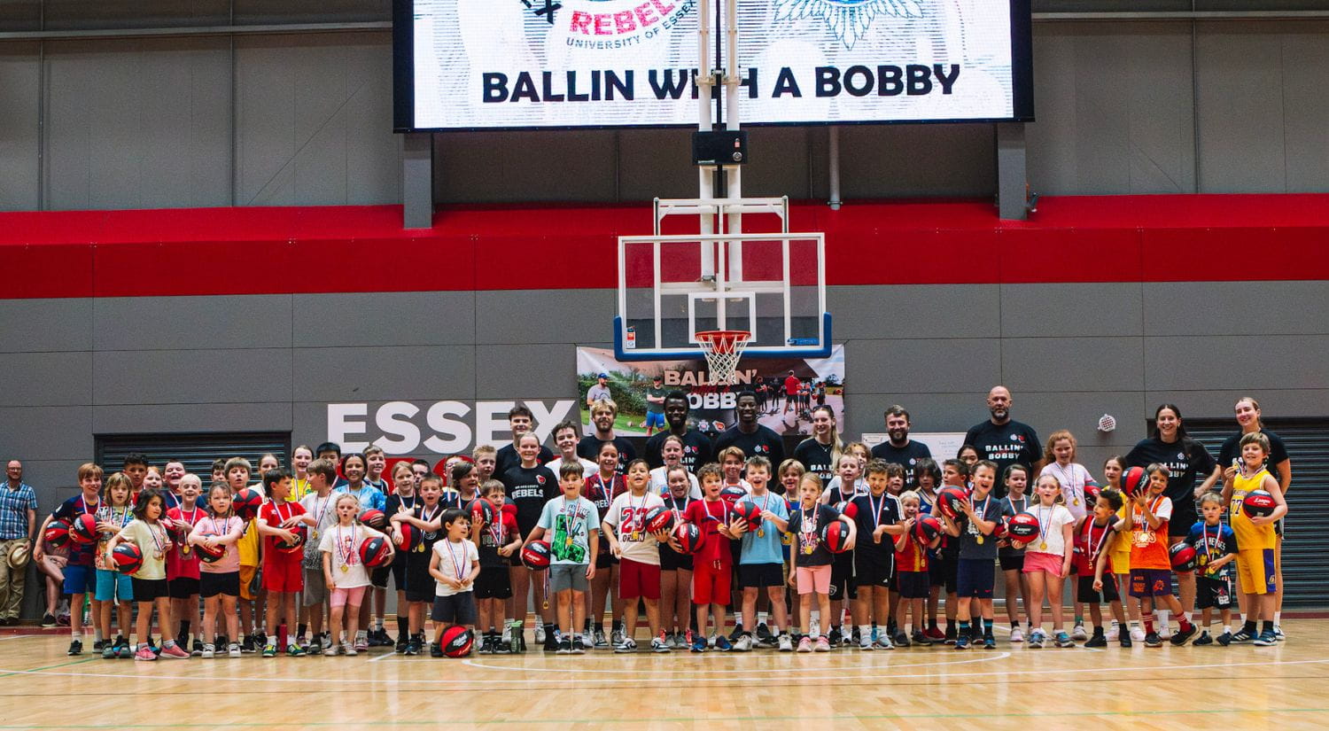 The younger children after the tournament 