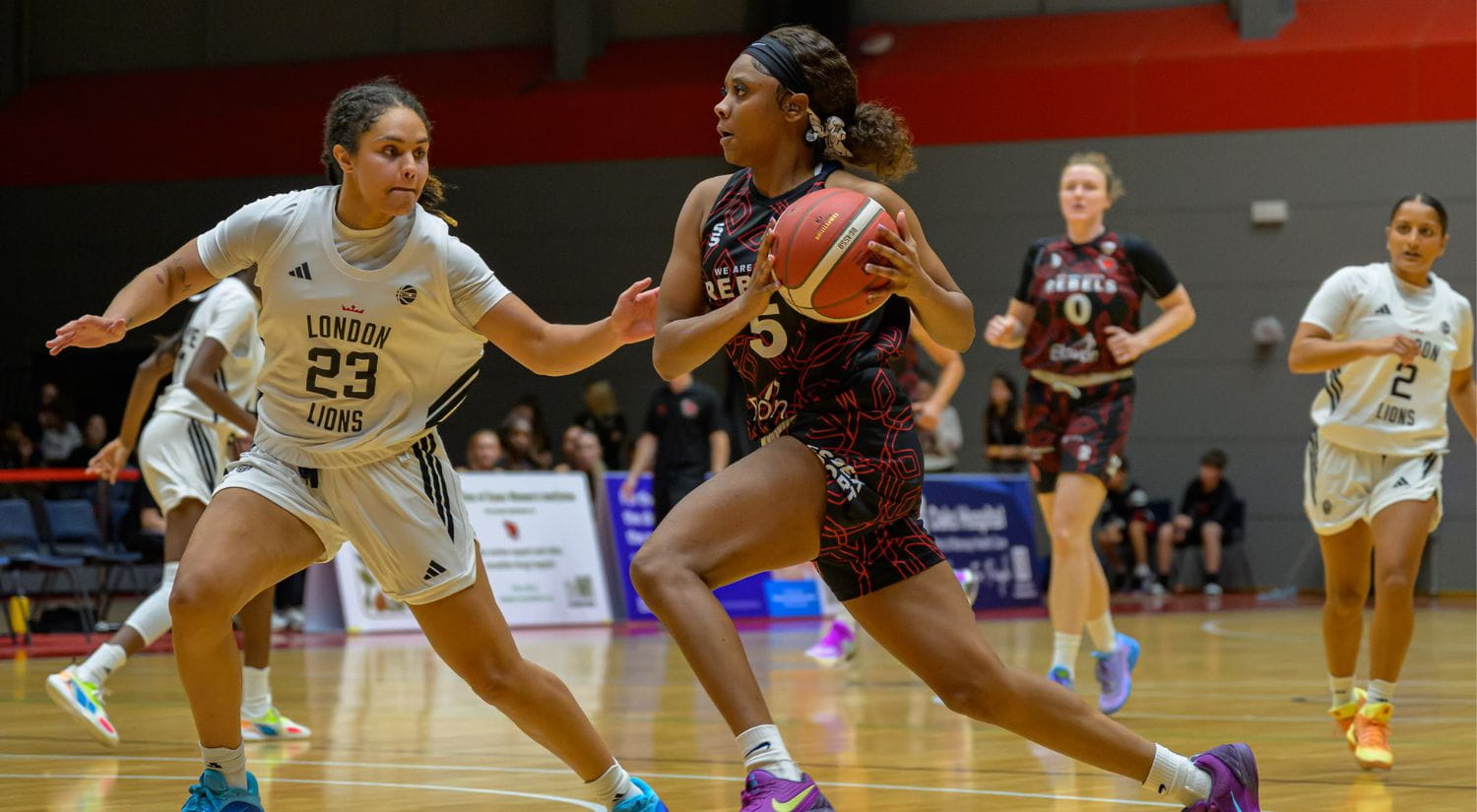 Quinesha Lockett in action