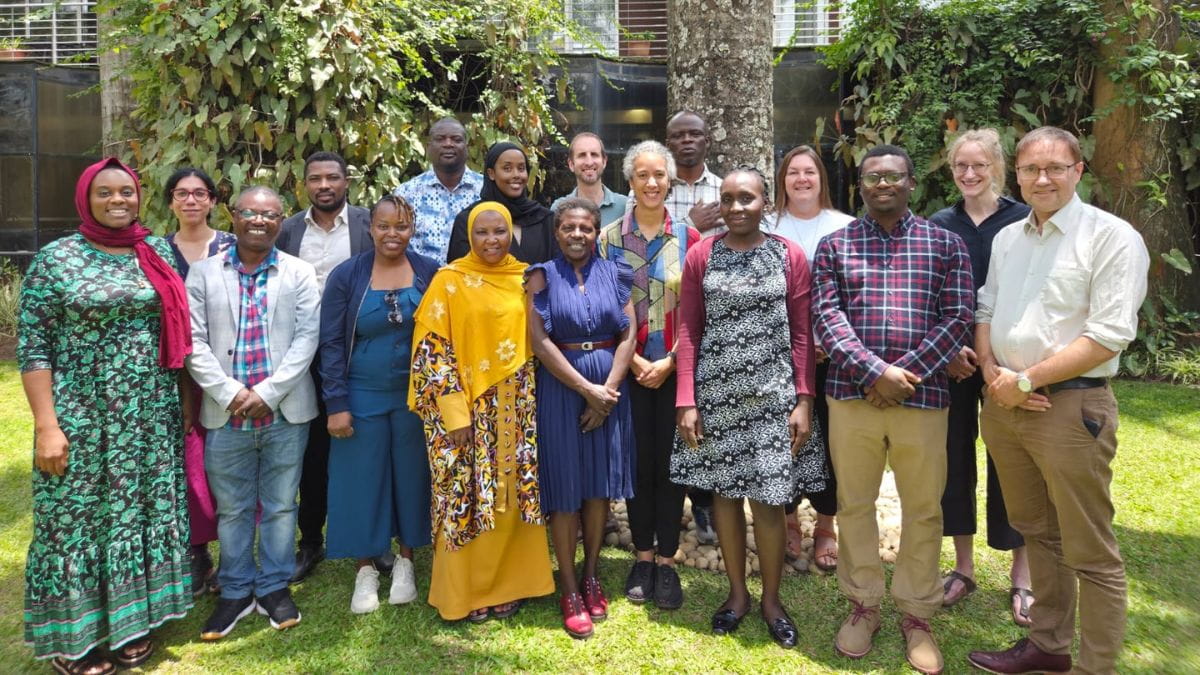 People who took part in the Uganda workshop