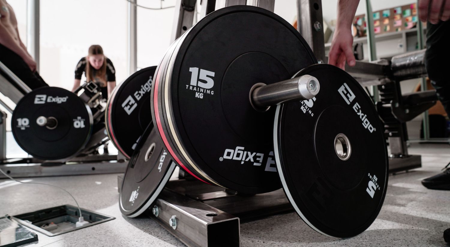 Weights used in the test