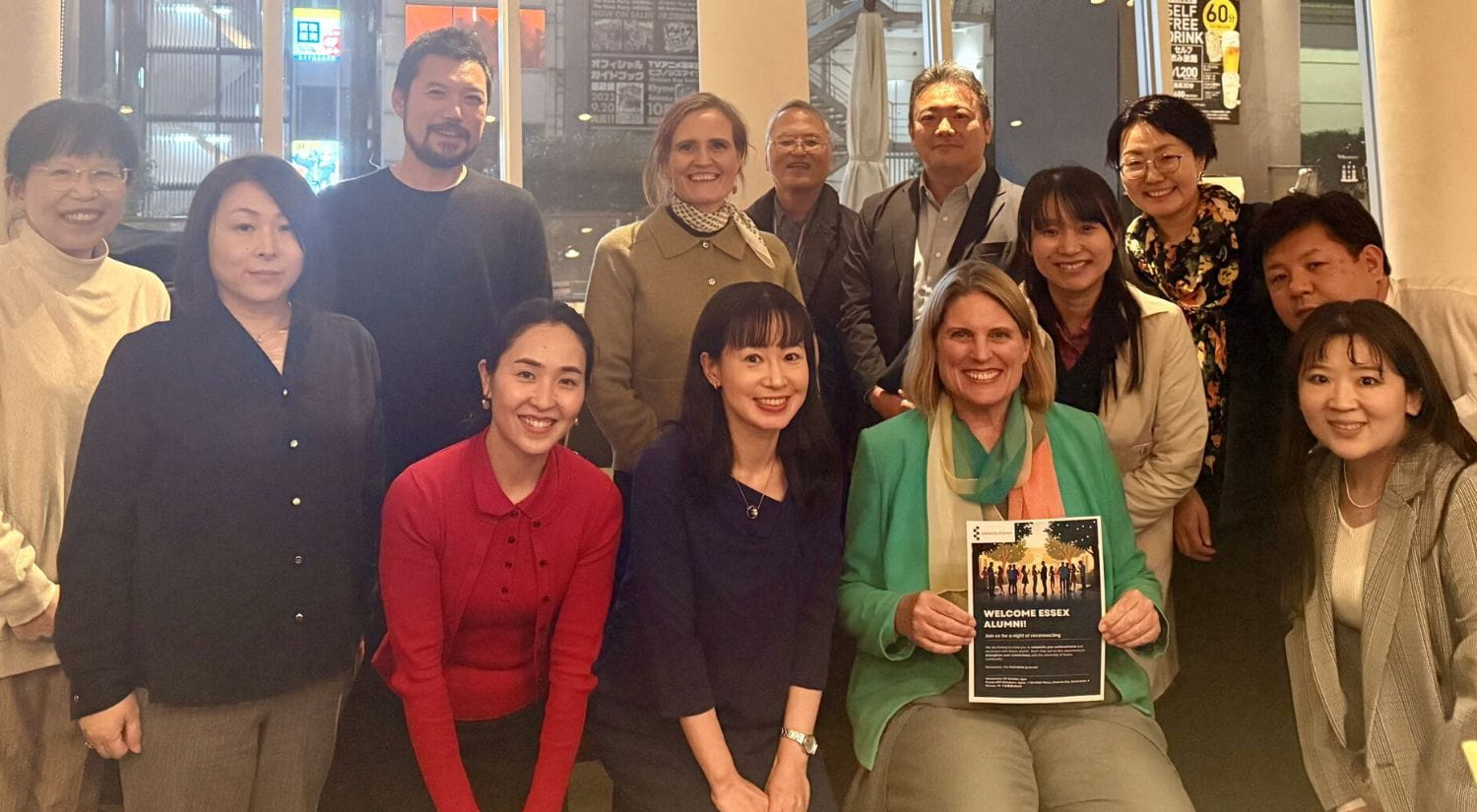 Alumni in Japan with Professor Larra Anderson and Dr Annecy Lax