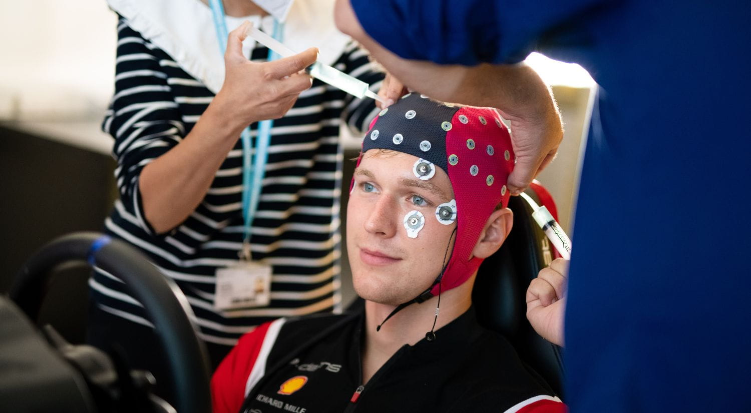 Maximilian Guenther, driver for Nissan Formula E Team in Season 8 of the FIA Formula E World Championship (2021/22). Credit: Spacesuit, 2022.).