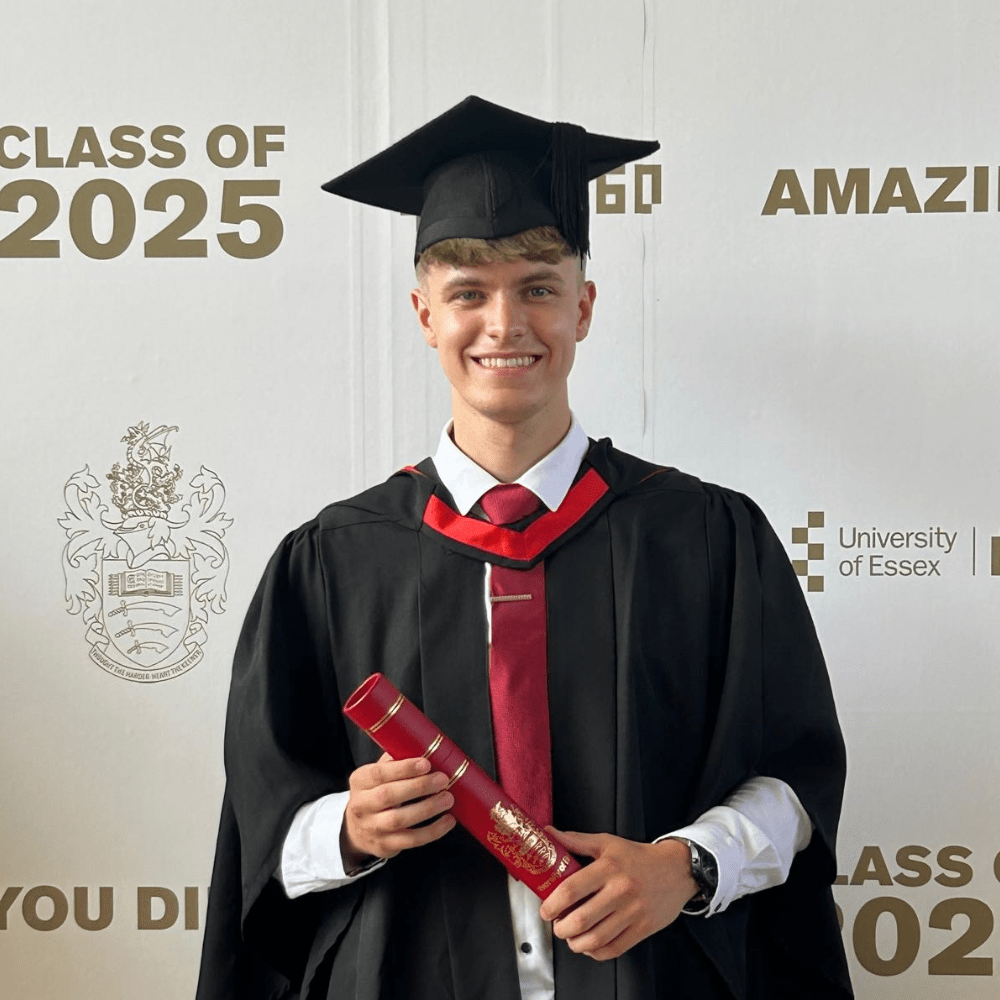 Benjamin Butler at Graduation