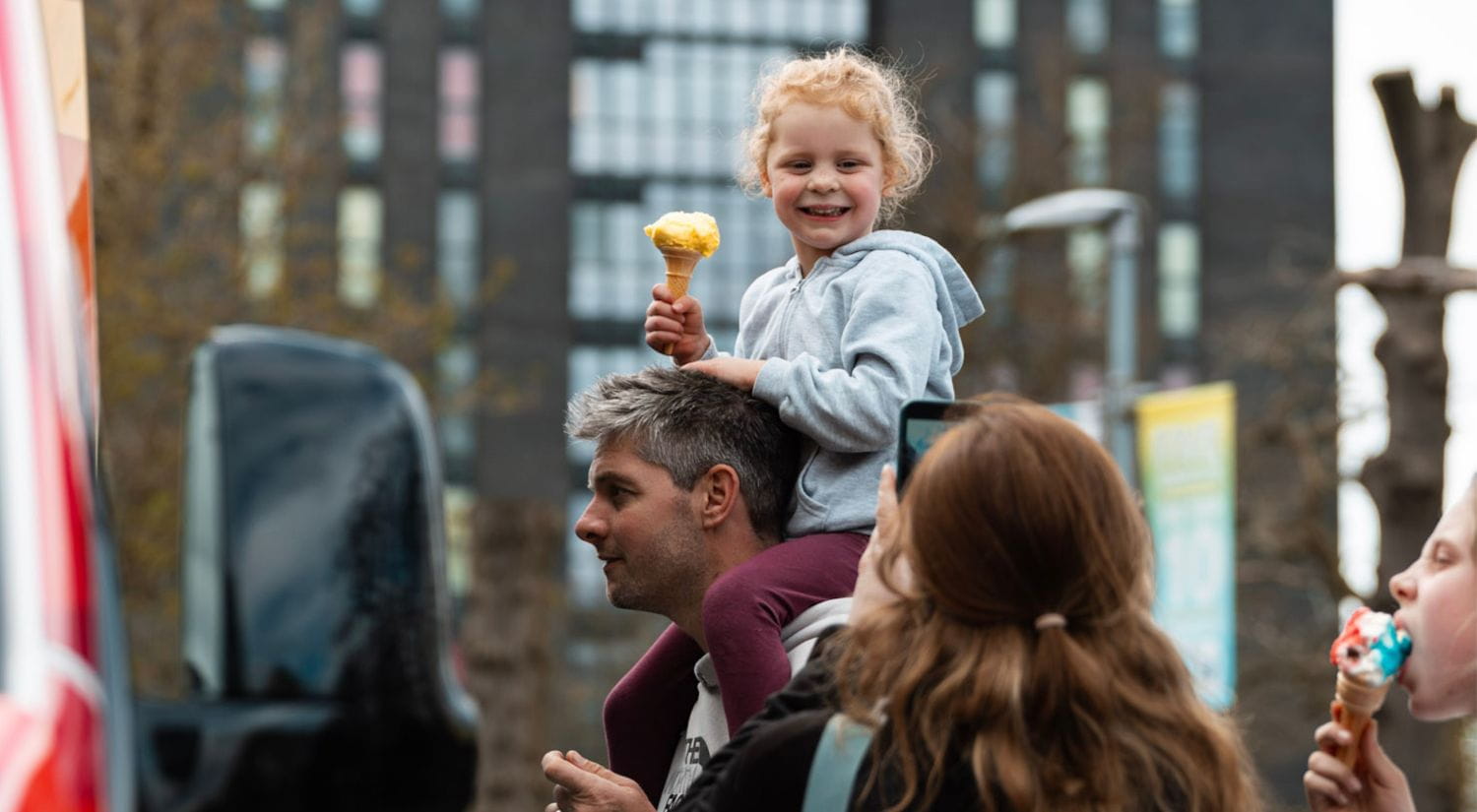 Ice cream was on offer