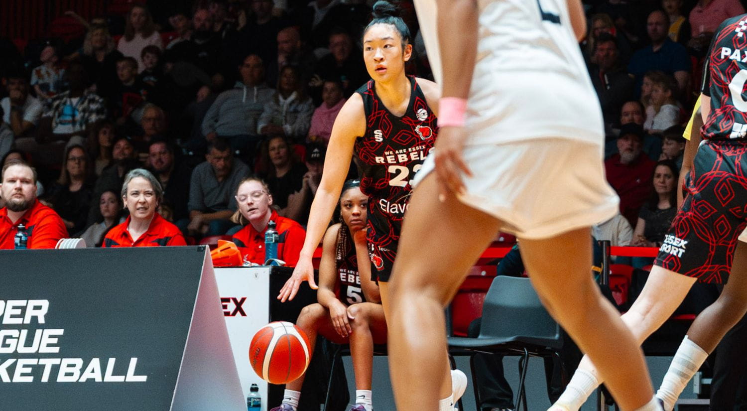 Natalie Chou on the ball