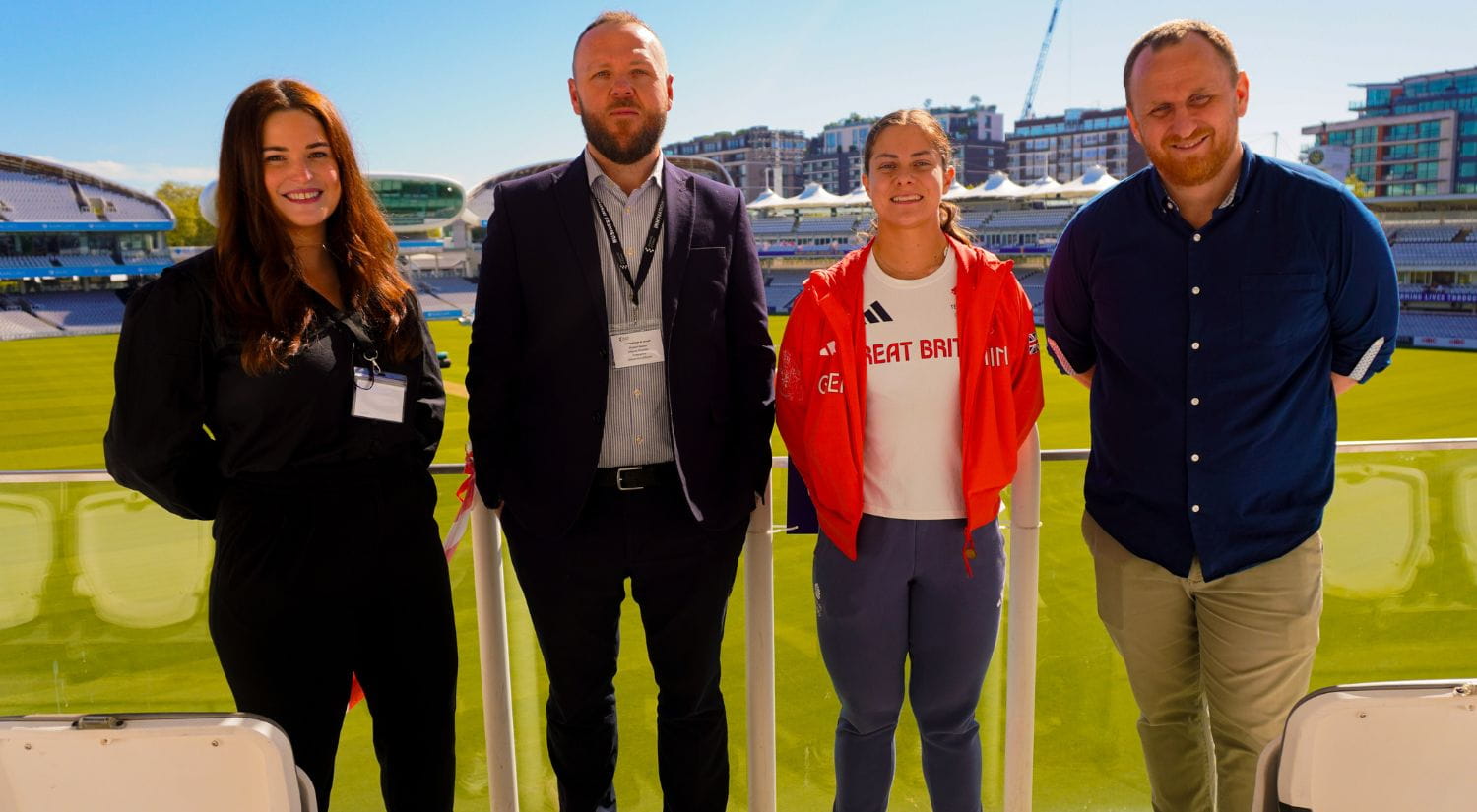 Ella Dines,  Rob Walker, Beth Shriever and Dr Jamie Tallent
