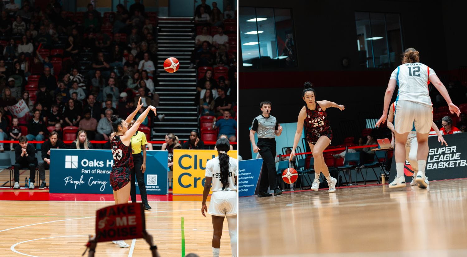 Natalie Chou in action