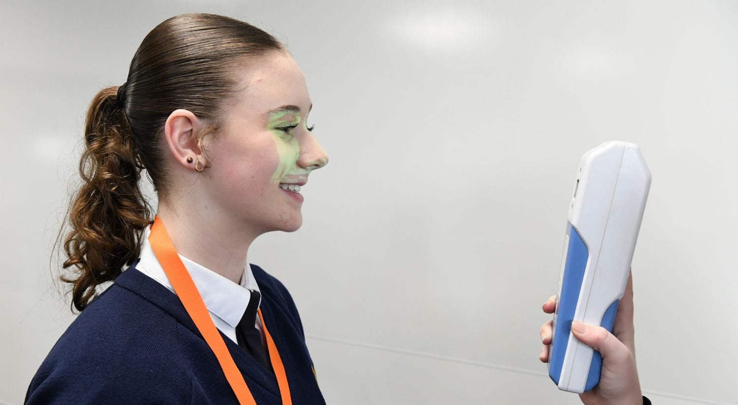 High-tech medical equipment was on display