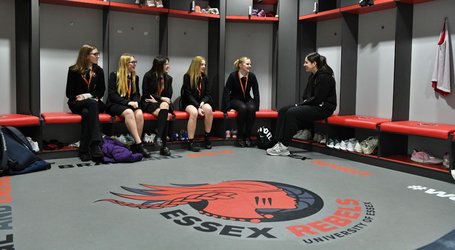 Sports Development Coordinator and former professional player Olivia Partridge inspires girls