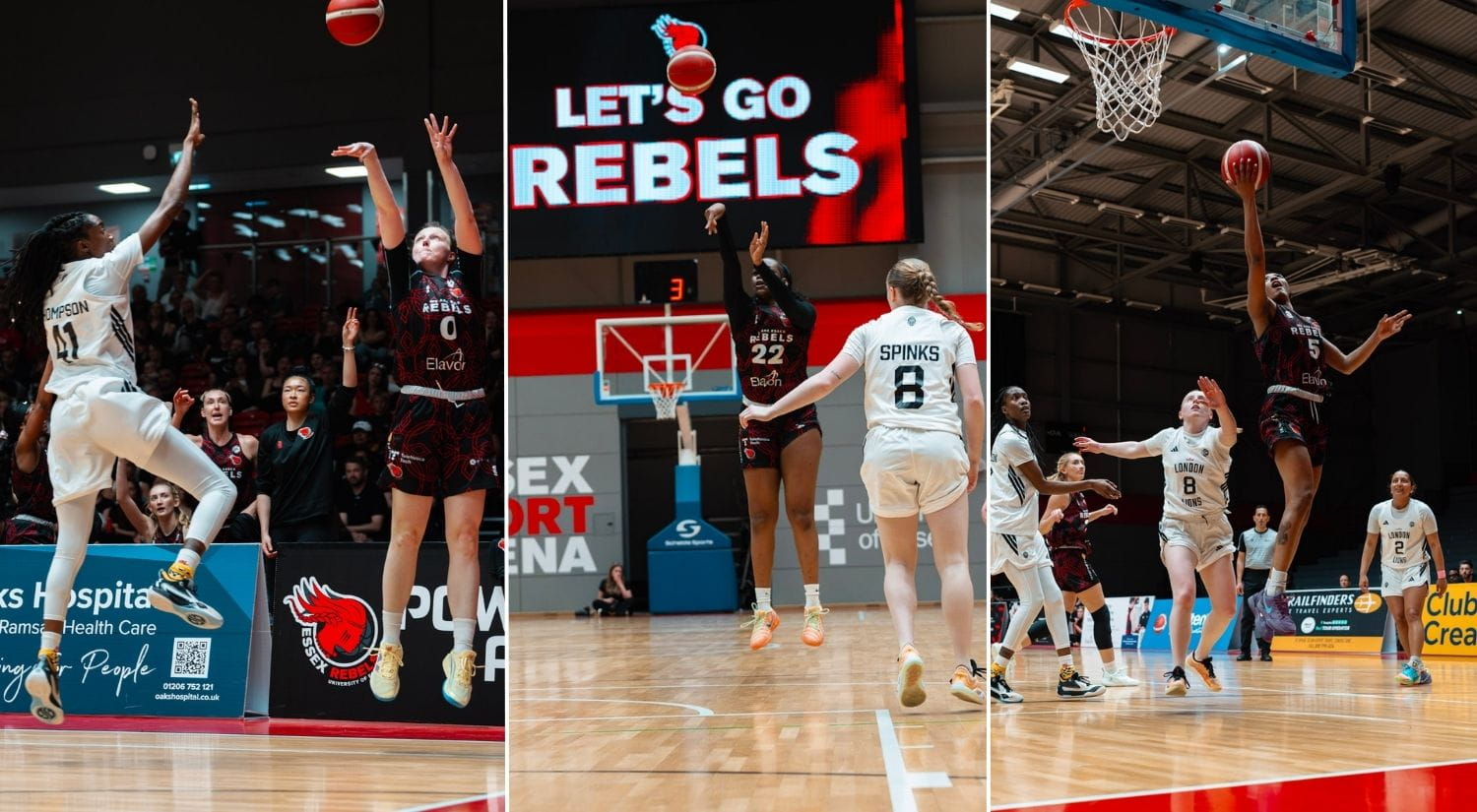 The Rebels attacking the net