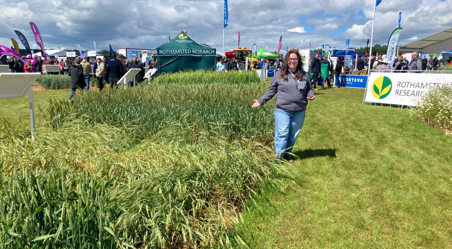 Dr Cavanagh and cereal crops