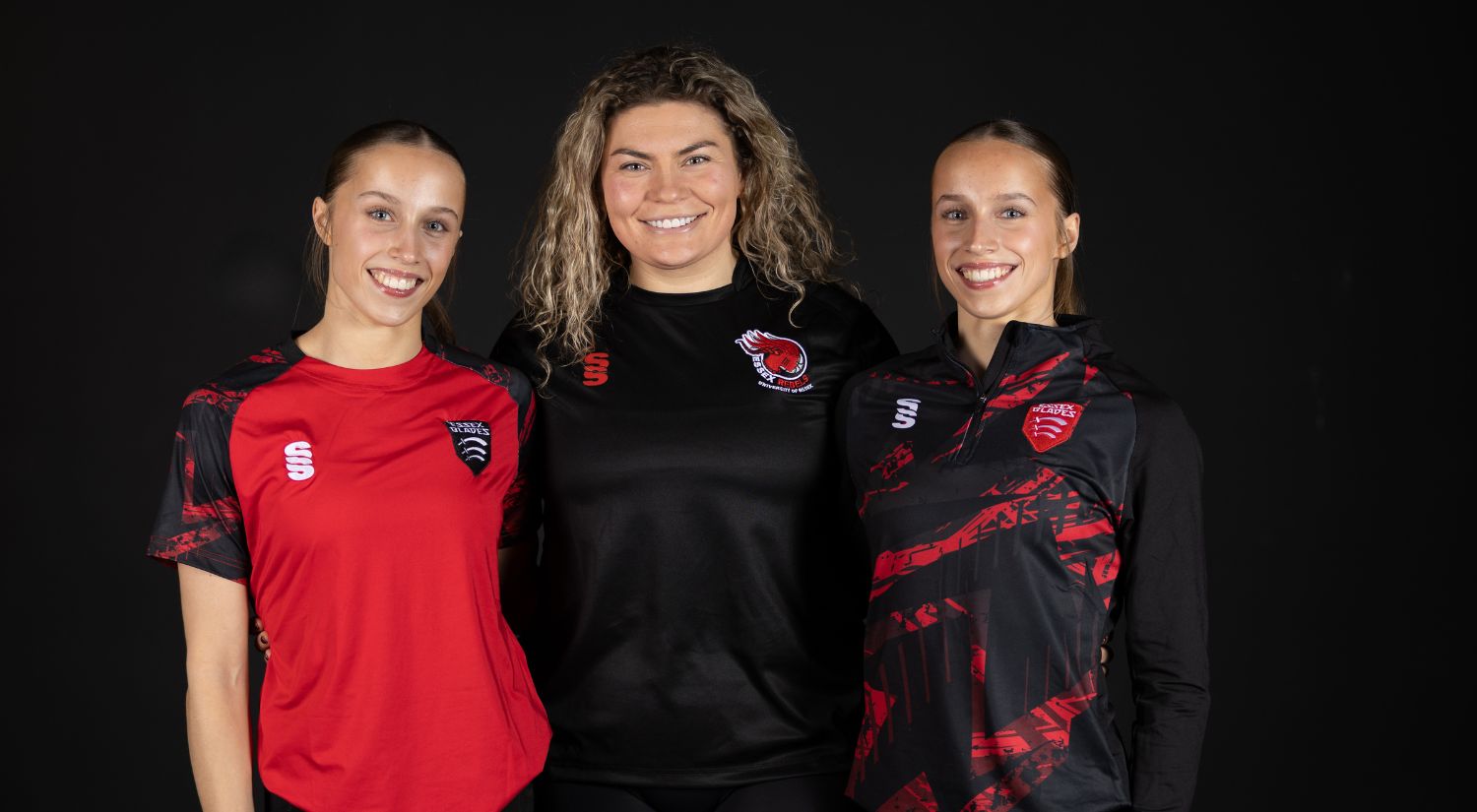 The roper twins and Essex coach Jemma Pemberton