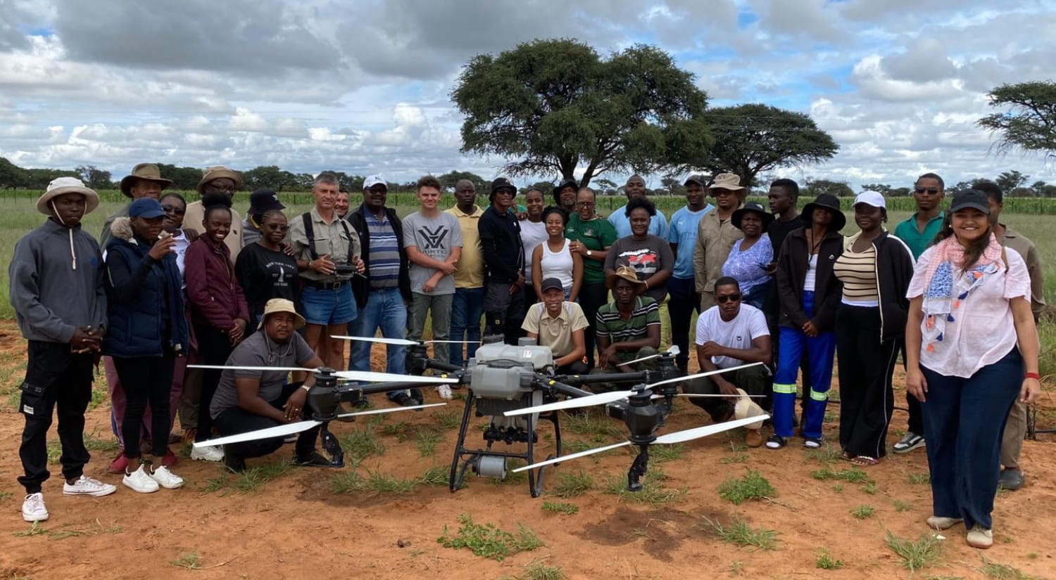 Farmers and the drone