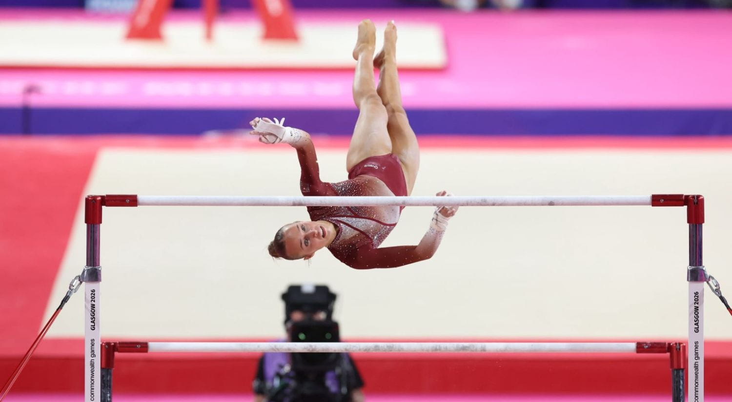 Emily Roper on the bars*