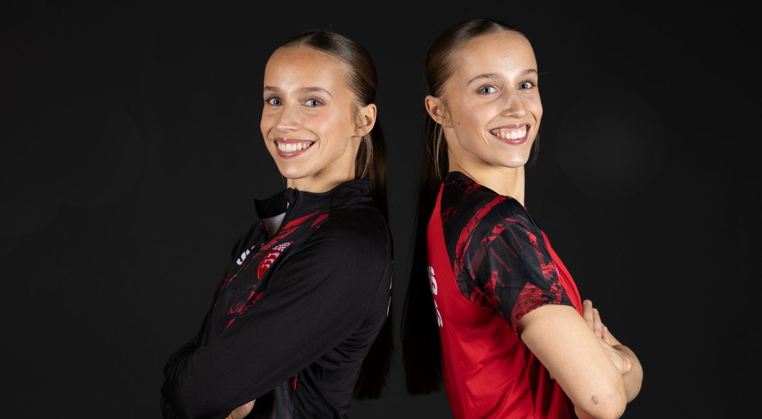 The Roper twins in their Blades kit