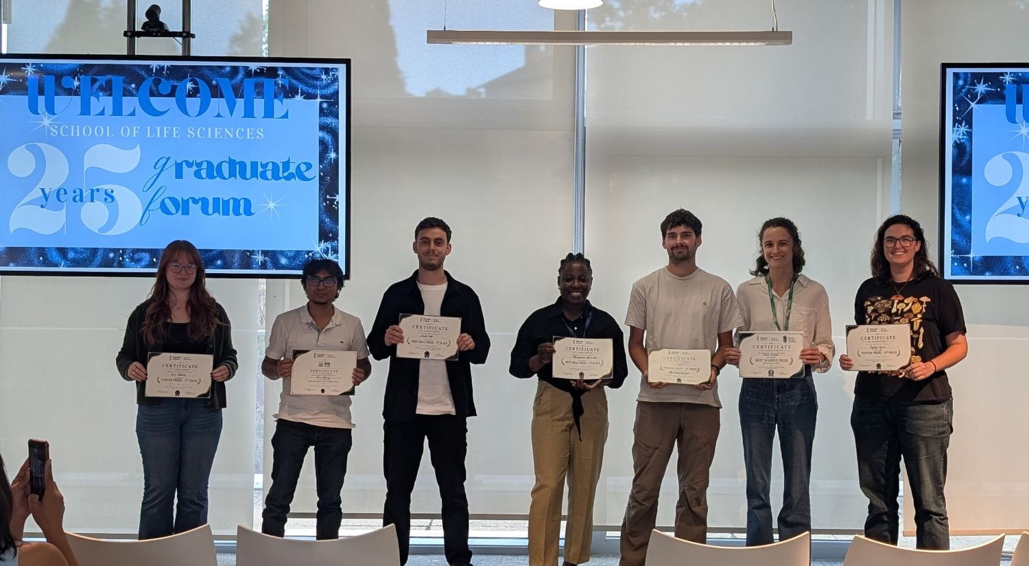 The award winners