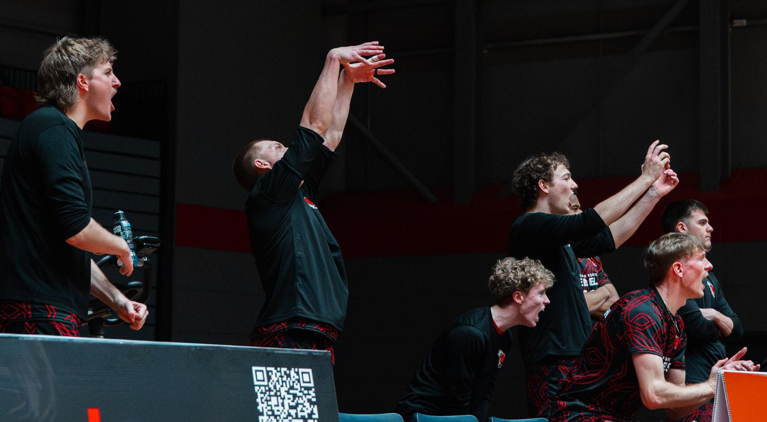 Celebrations on the bench