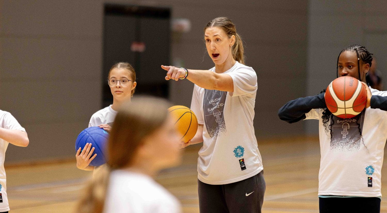 Maria Blazejewski passes on her knowledge