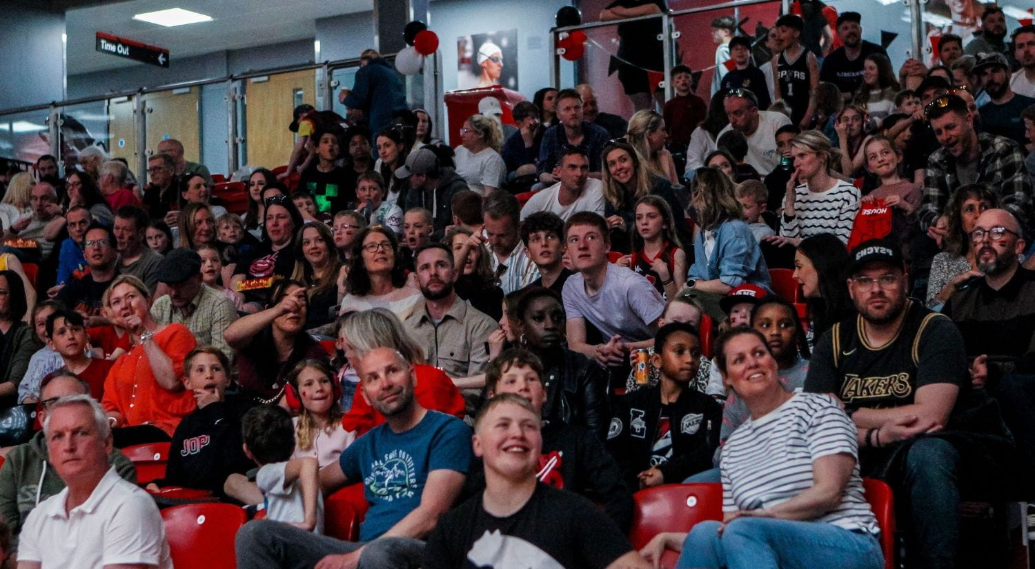 The community celebrating last year