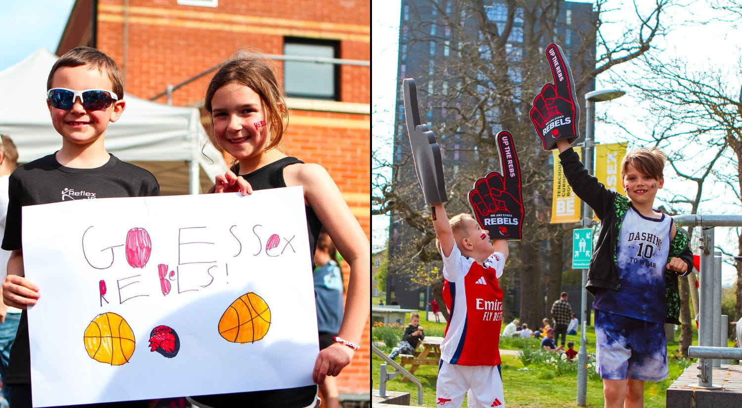 Young fans from last year