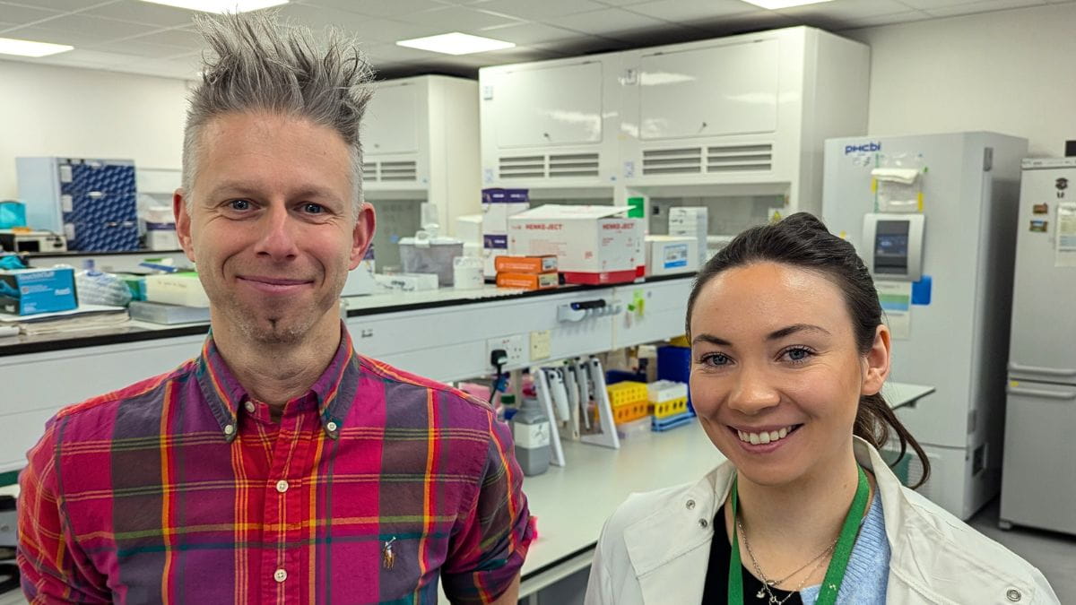 Dr Gareth Wright and Dr Caitlin O'Shea