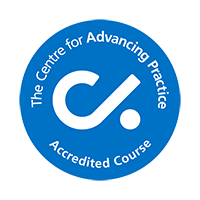 The Centre for Advancing Practice Accredited Course logo
