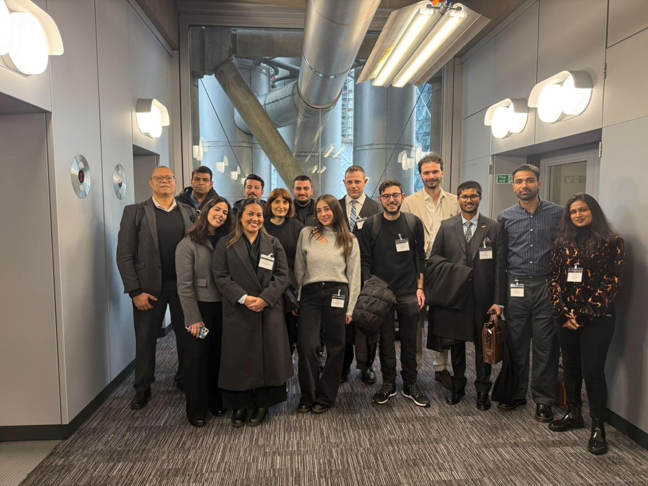 Essex Law Students and Staff on visit to Lloyd’s of London