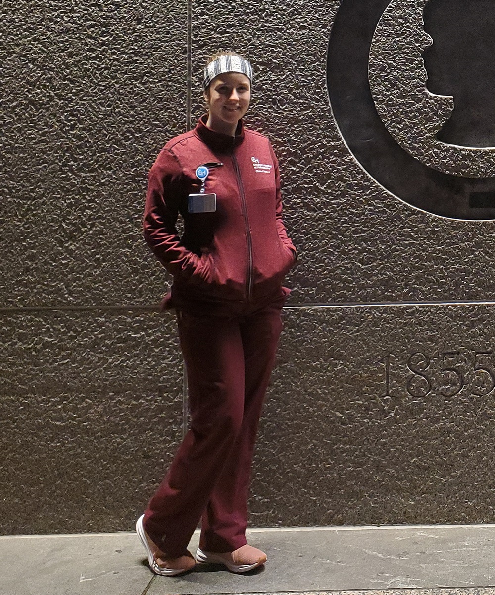 A portrait of Jade Cousins.