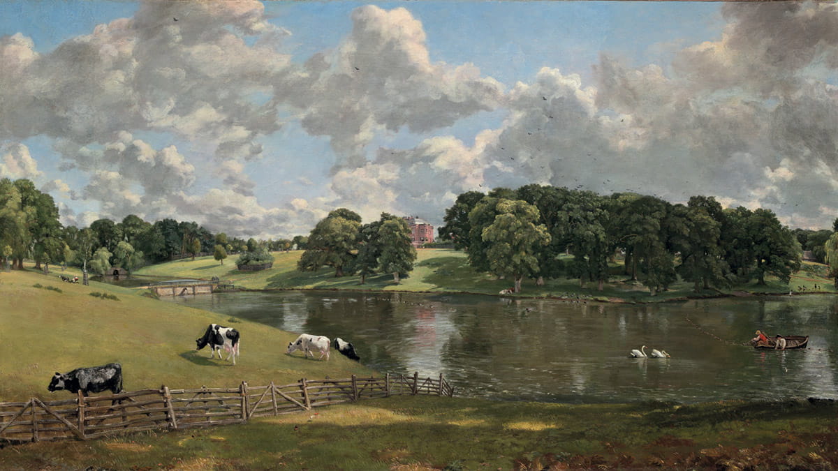 John Constable's painting of Wivenhoe Park)