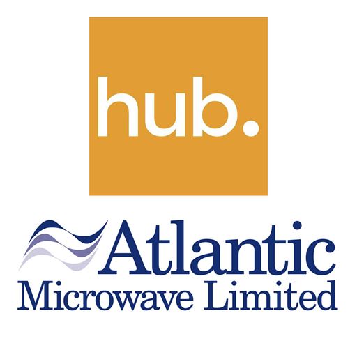 Hub and Atlantic business logos