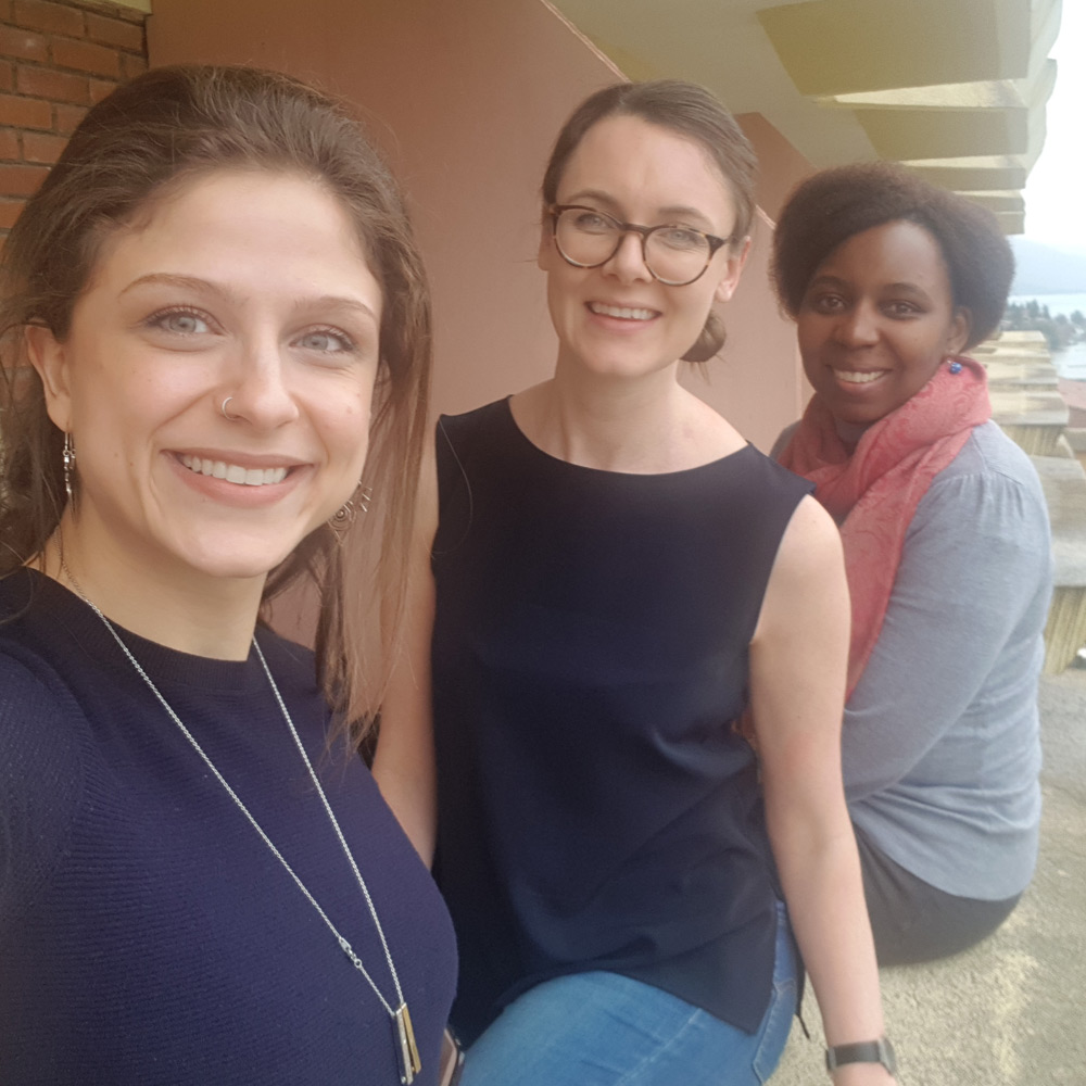 Rumbi Mapolisa, Rasha Mohamed and Natasha Sax 