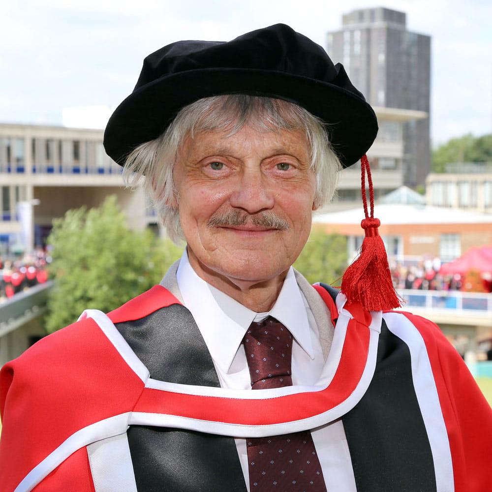 Dr John Ashdown-Hill receives his honorary degree in 2014