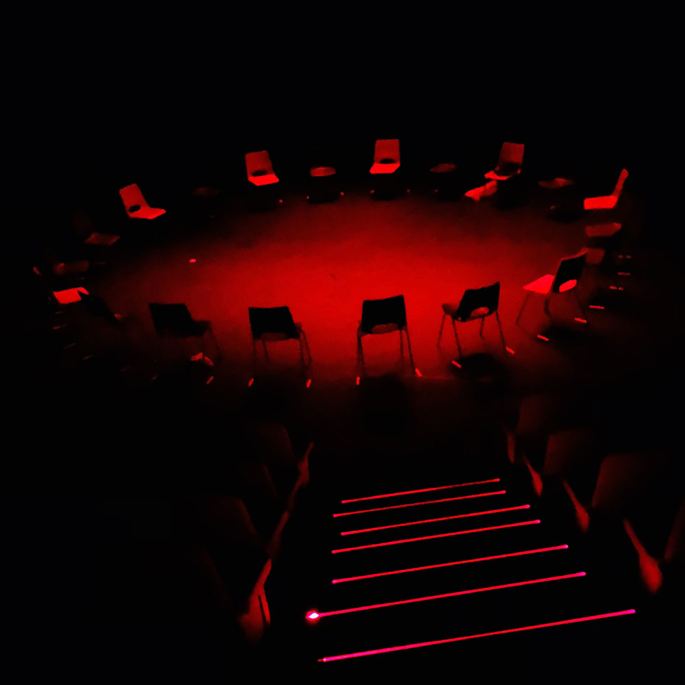 Drama students darkness