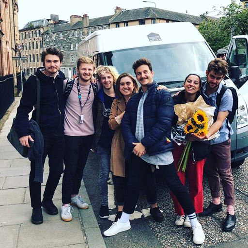 Students at the Edinburgh Fringe