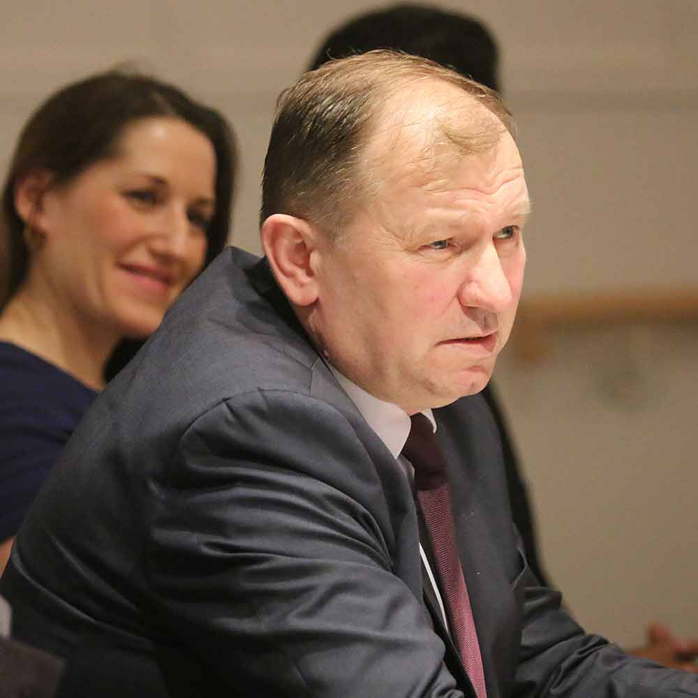 Dr Dainius Pūras speaking at the University of Essex