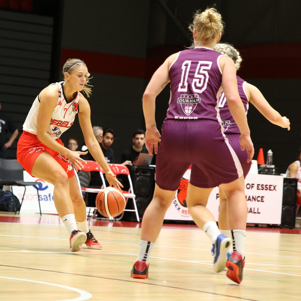 Essex Rebels playing Durham