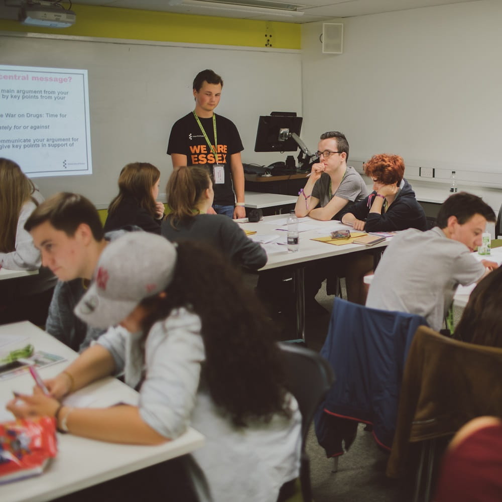 students in classroom