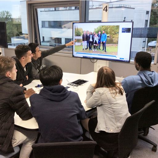 Students taking part in Challenge Week