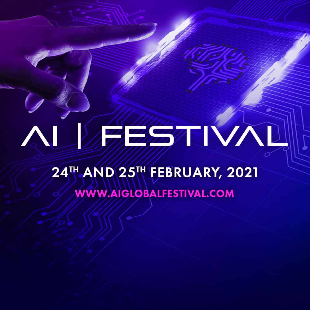 Promotional poster for the inaugural AI Global Festival